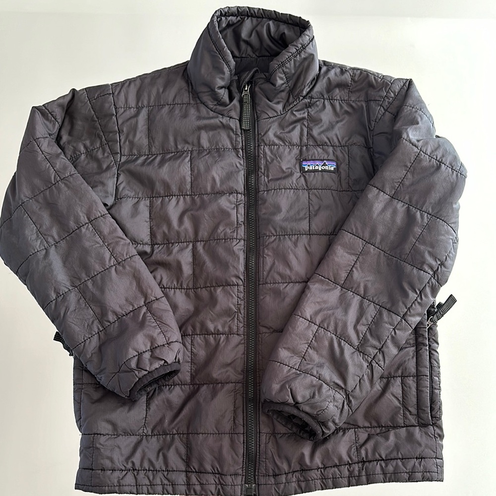Patagonia Kids Gray Puffer Jacket